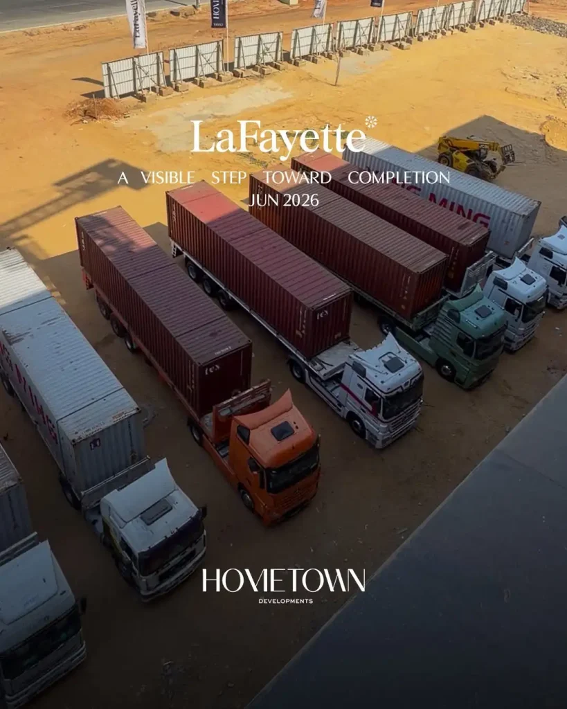 LaFayette welcomes 21 trucks of elevator and escalator systems – photo 1 HTG - Home Town Group - NEWS